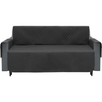 Napínací potah Potah na sedačku PARIS černý, 150 cm