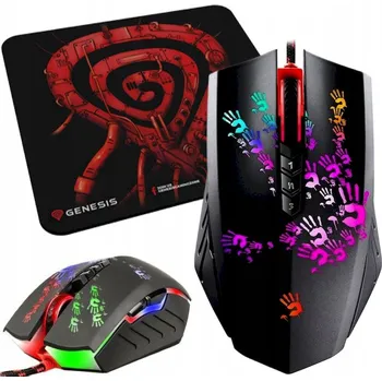 Myš Drátová myš A4Tech Blazing A60, optický senzor