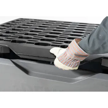 Mřížový rošt, z plastu, 1231 x 916 x 55 mm