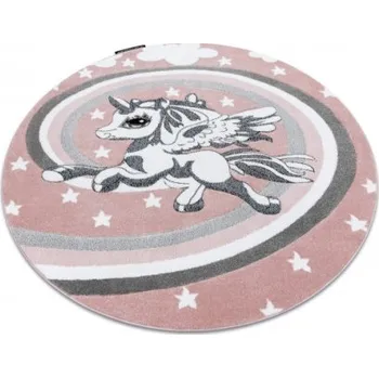 Koberec Koberec KRUH PETIT PONY KONÍK růžový