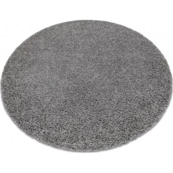 Koberec Koberec SOFFI kruh shaggy šedý