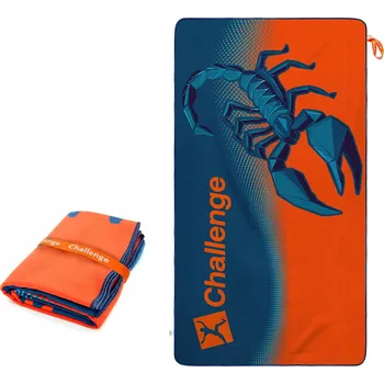 Ručník RUČNÍK Z MIKROVLÁKNA 80x150 cm CHALLENGE KOUPELNOVÝ SKORPION