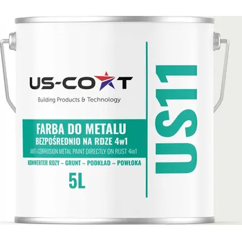 barva na kov Barva na kov US-Coat 5 l BÍLÁ SIGNÁLNÍ RAL9003 matná