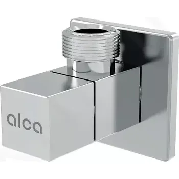 Instalatérský materiál Alcadrain Rohový ventil s filtrem, 1/2"x1/2",chrom, ARV004