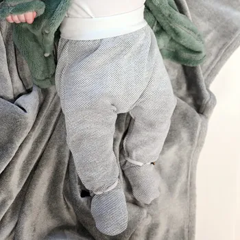 Kojenecké oblečení bílé rostoucí polodupačky