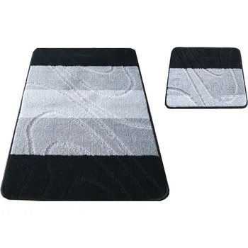 Koberec Sada koupelnových koberečků Montana 05 černá