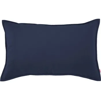 Polštář Obdélníkový polštář plyšový granátový