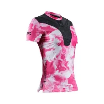 X-BIONIC COREFUSION RUN SHIRT SS WOMEN WOLFPACK/WHITE/NEO PINK růžová M