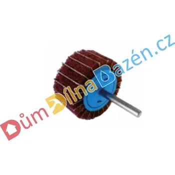 Brusný kotouč Optima OPTIMAabrasive Lístkový kotouč se stopkou - Brusné plátno + netk. textilie ⌀ 60 mm Zrnitost: 120