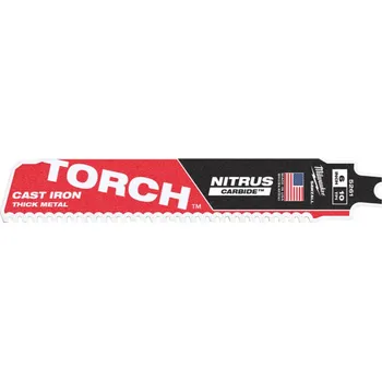 Příslušenství k nářadí MILWAUKEE Plátek do ocasky TORCH NITRUS 150x10T, 1ks