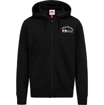 Pánská mikina Kappa AUTHENTIC PILLA ORGANIC mikina černá M