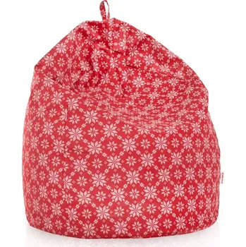 Sedací pytel Sedací vak SAKO červené Sněhurky
