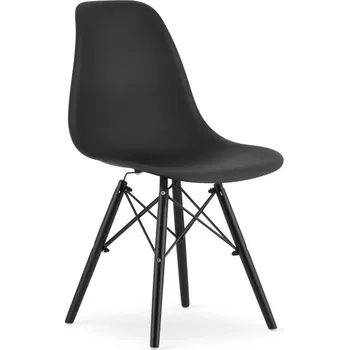 Jídelní židle Jídelní židle OSAKA černá (černé nohy)