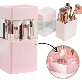 Paradox Organizér na štětce a make-up MAXO / Růžová