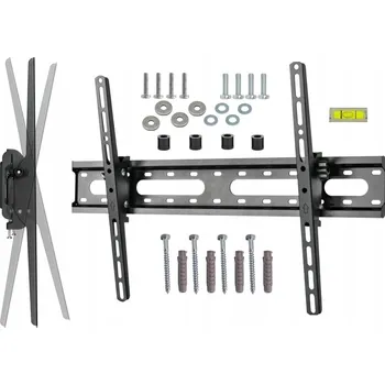 Televizní držák Plochý držák s nastavením pro TV, věšák na televizi 24-60", nosnost 50 kg