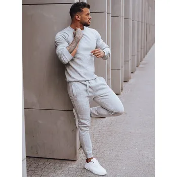 Světle šedá tepláková souprava AX0738 Velikost: M