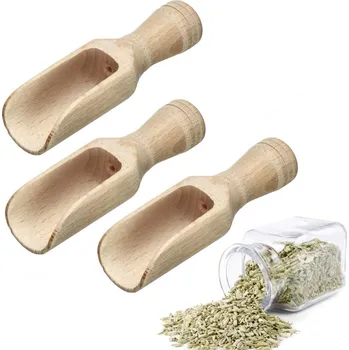 Westmark Sada odměrek na koření MAXI, 10,5 cm, 3 ks, přírodní