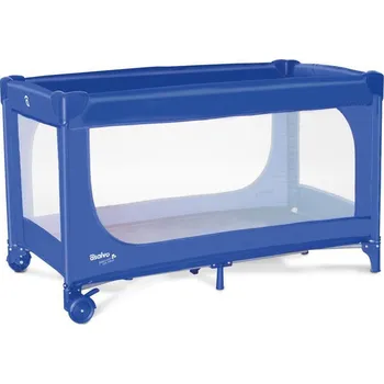 Dětská postýlka Asalvo Cestovní postýlka Betsi s unikátním systémem skládání Ultra-fast blue