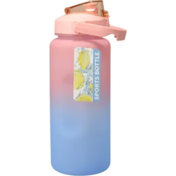 Láhev EXCELLENT HOUSEWARE Láhev sportovní MAXI 2 l růžová/modrá KO-997100490modr