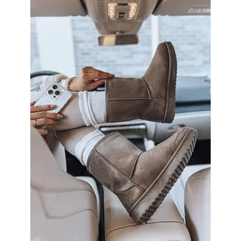 Dámská treková obuv Hnědé vyšší pohodlné válenky STELLAR ZY0397 Velikost: 36