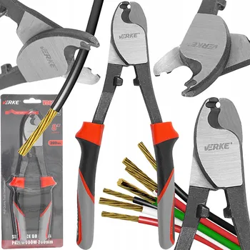 Kleště KLEŠTĚ NA STŘÍHÁNÍ DRÁTŮ A KABELŮ 200 MM VERKE