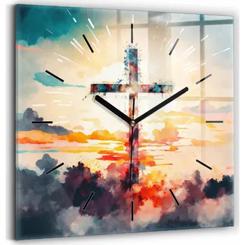 Hodiny Nástěnné hodiny SacroArte, vícebarevné, 30 cm