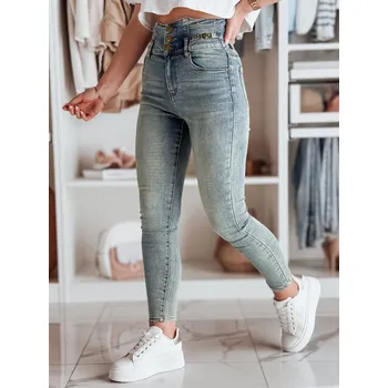 Dámské oblečení Dámské skinny džíny s vysokým pasem STOLINE UY2479 Velikost: 29
