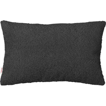 Polštář Obdélníkový polštář černý bouclé