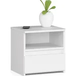 Noční stolek CL1 bílý