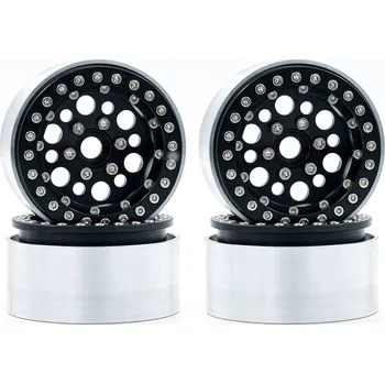 RC model auta INJORA 4 x 1.9" kovové ráfky s beadlockem pro modely 1:10