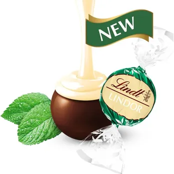 Cukrovinka Lindor Pralinky Dark Mint 12,5g