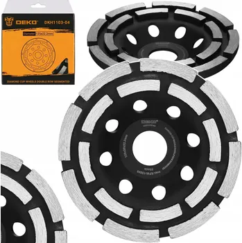 Brusný kotouč Diamantový kotouč na betonu Deko DKH1103-04 125 x 22,2 mm