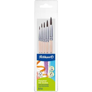 Umělecký štětec Pelikan Štětce sada 24 č. 2,6,8,10,12