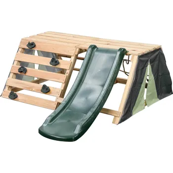 Dětské hřiště Dětské hřiště Charlie - Skluzavka, horolezecká lana a tajné doupě