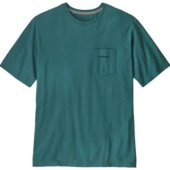 Pánské tričko PATAGONIA Pánské tričko s kapsou Boardshort Logo Pocket Responsibili - Tee l