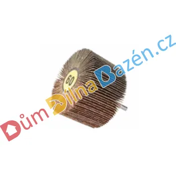 Brusný kotouč Optima OPTIMAabrasive Lístkový kotouč se stopkou - Normal korund ⌀ 80 mm Zrnitost: 120