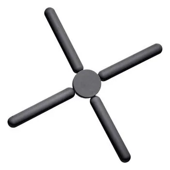 Podložka pod hrnec Westmark Silikonová skládací podložka pod hrnec, 22 cm, černá