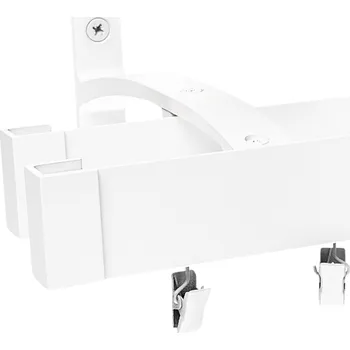 Garnýž VOPPI GARNÝŽ DVOJITÁ MODERNÍ SE ŽABKAMI 400 CM INOX (NEREZ)