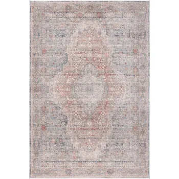 Koberec Koberec Split Vintage BL76A Multi lososový / světle modrý