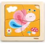 Puzzle na podložce Viga 50136 motýl