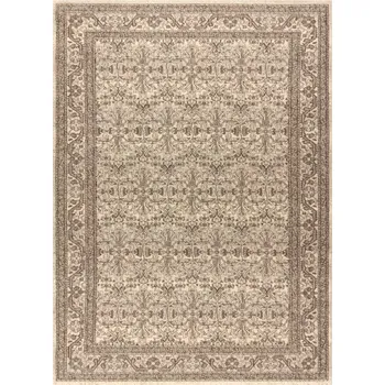 Koberec Koberec LEGEND 468 12 GB620 OSTA - Ornament / rám, exkluzivní béžová / hnědá barva