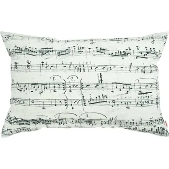 Polštář Obdélníkový polštář hudba