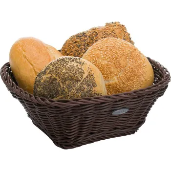 Úložný box Westmark Košík čtvercový COOLORISTA 19 x 19 x 7,5 cm, hnědá