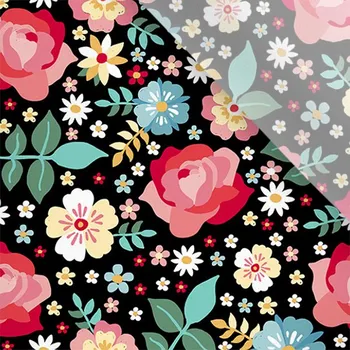 Umělé hedvábí / silky mírně elastické španělská výšivka