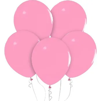 Balónek BALÓNKY pastelové cukrové RŮŽOVÉ 5 ks