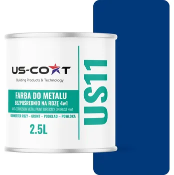 barva na kov BARVA NA KOV PROTI OCEL A OCELI 4v1 ULTRAMARÍNOVÁ MODRÁ RAL 5002 SATÉNOVÁ 2,5L
