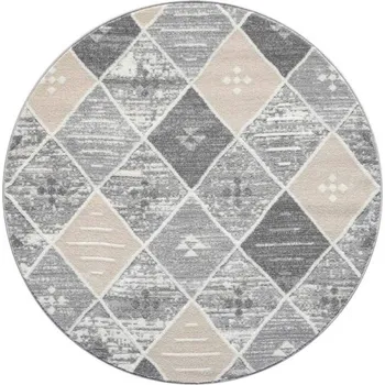 Koberec Koberec Flair 179 kruh šedý