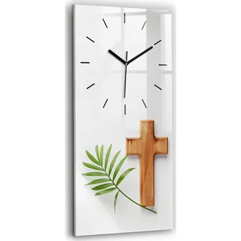 Hodiny Nástěnné hodiny SacroArte modré 30 cm