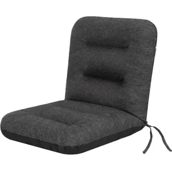 Polštář Polštář na lehátko/židle NATALIA černý ekolen