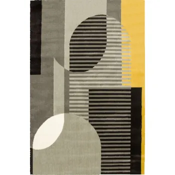 Koberec Koberec Victoria F322A šedý / světle šedý geometrický